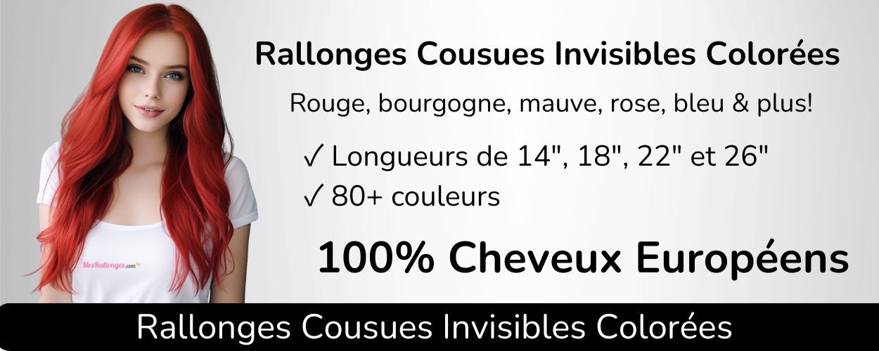 Rallonges cousues invisibles fantaisies
