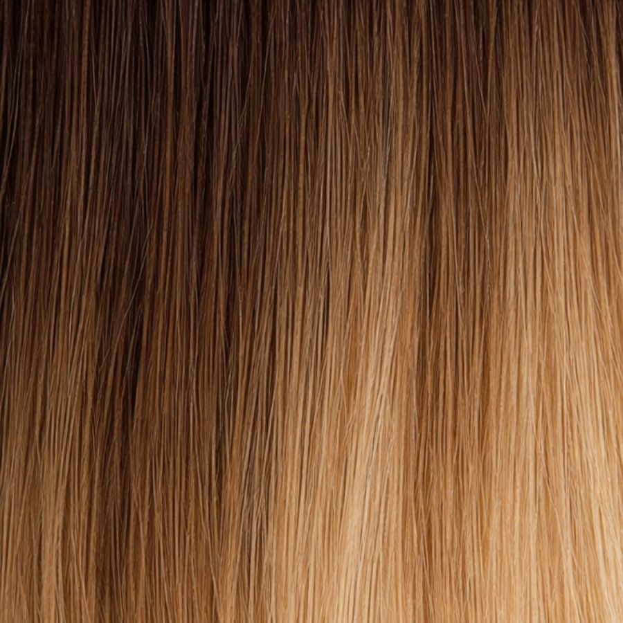 Dark Brown to Light Blonde Blend #R4T5 10