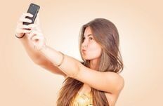 USA Hair selfie