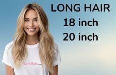 18 inch and 20 inch hair