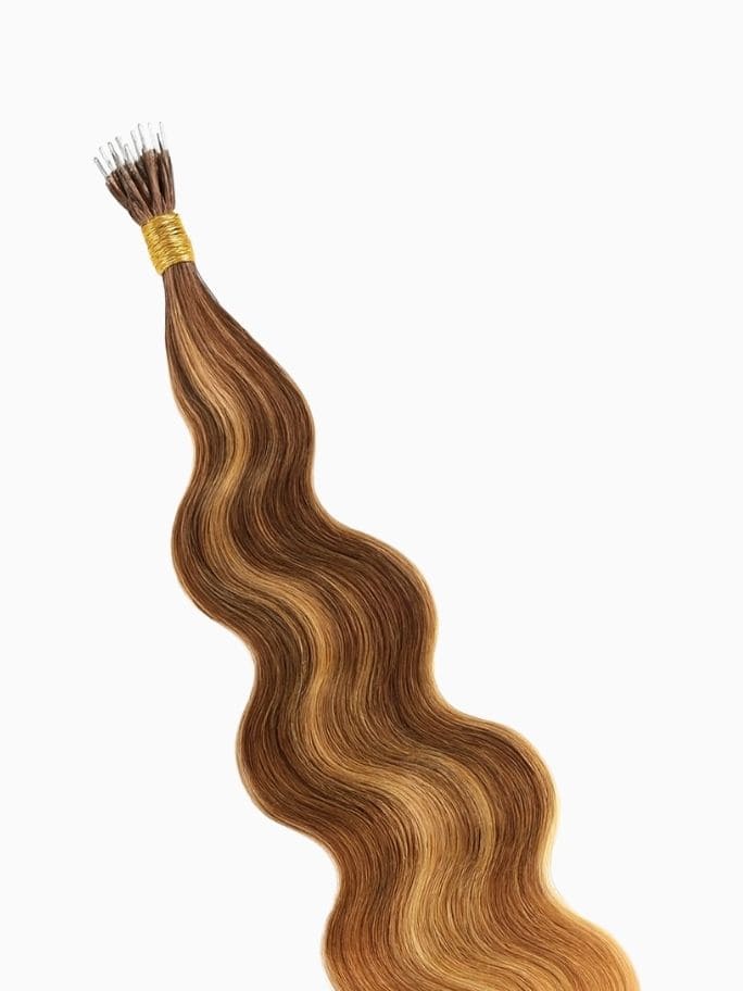Canada Hair Wavy Nano Rings Extensions