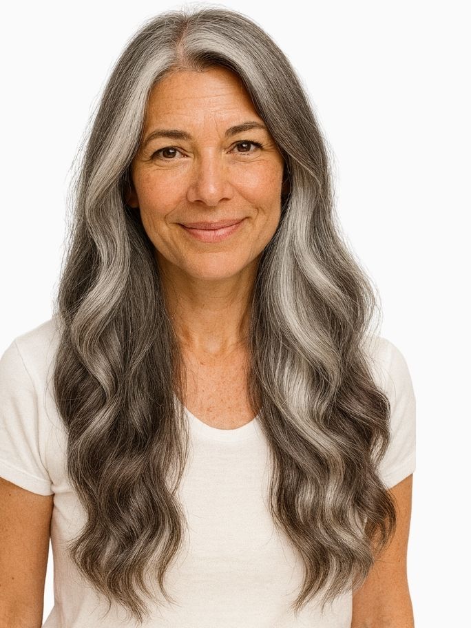 Canada Hair Grey Invisible Wire